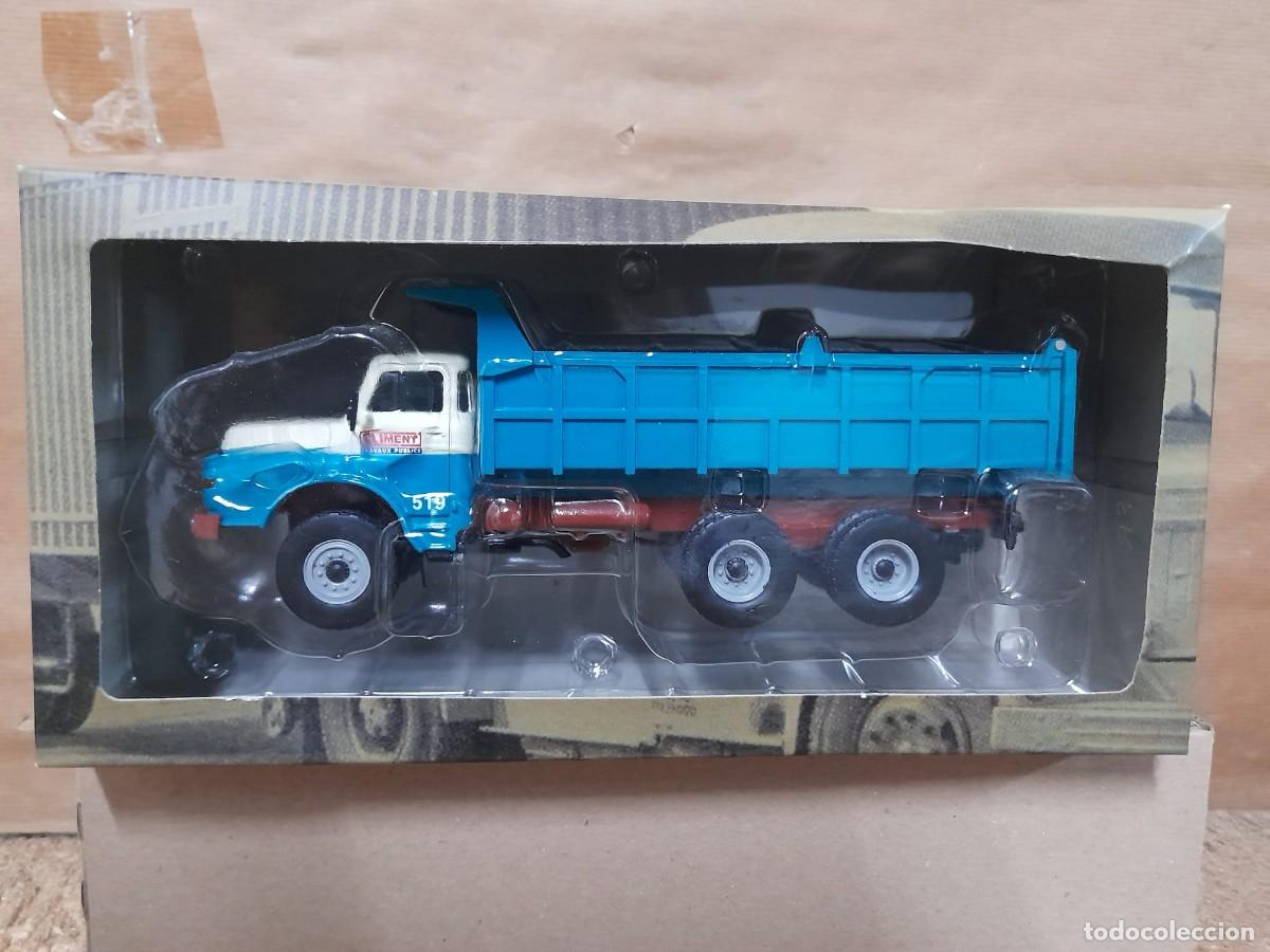 Carros em escala: Caja Camion SAVIEM MAN.Camiones de Anta&ntilde;o.Altaya