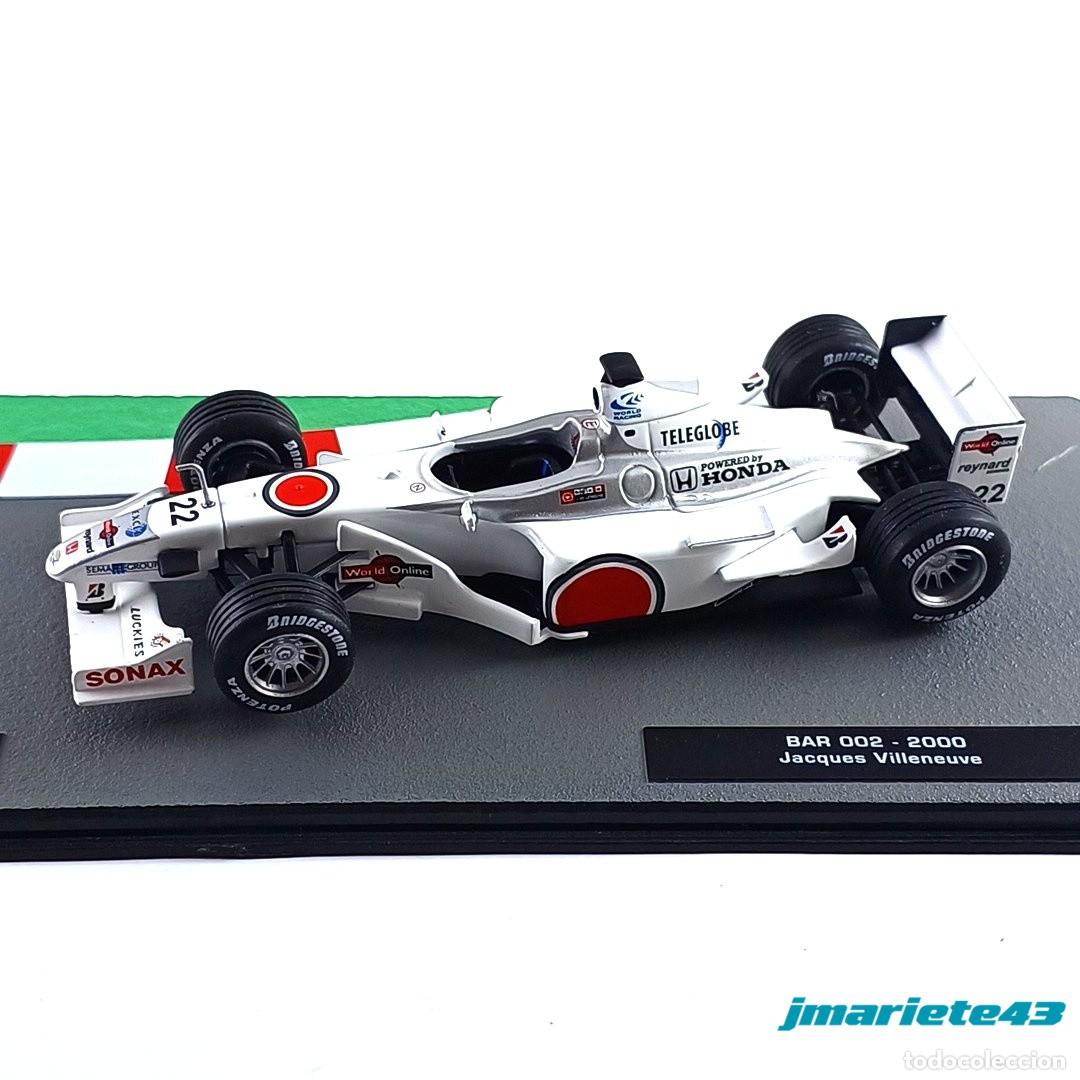 Carros em escala: BAR 002 2000 Jacques Villeneuve 1:43