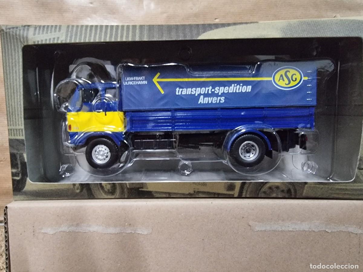 Carros em escala: Caja Volvo F-89 Anvers.Camiones de Anta&ntilde;o.Altaya