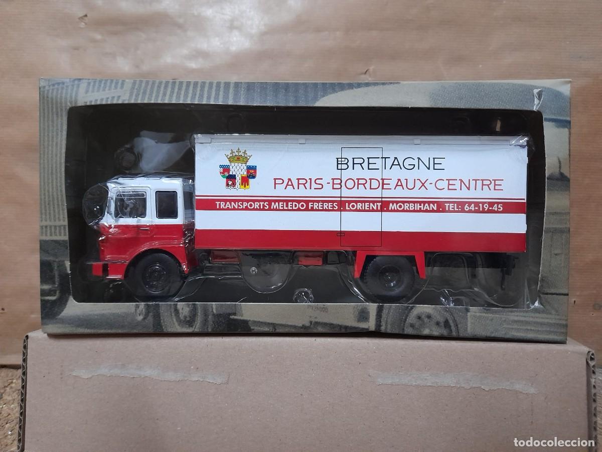 Carros em escala: Caja Berliet Saviem JM 240.Camiones de Anta&ntilde;o.Altaya