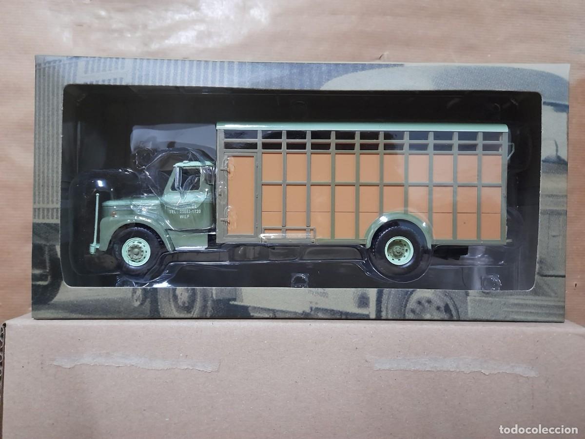 Carros em escala: Caja Scania-Vabis LS 85 ganadero .Camiones de Anta&ntilde;o.Altaya