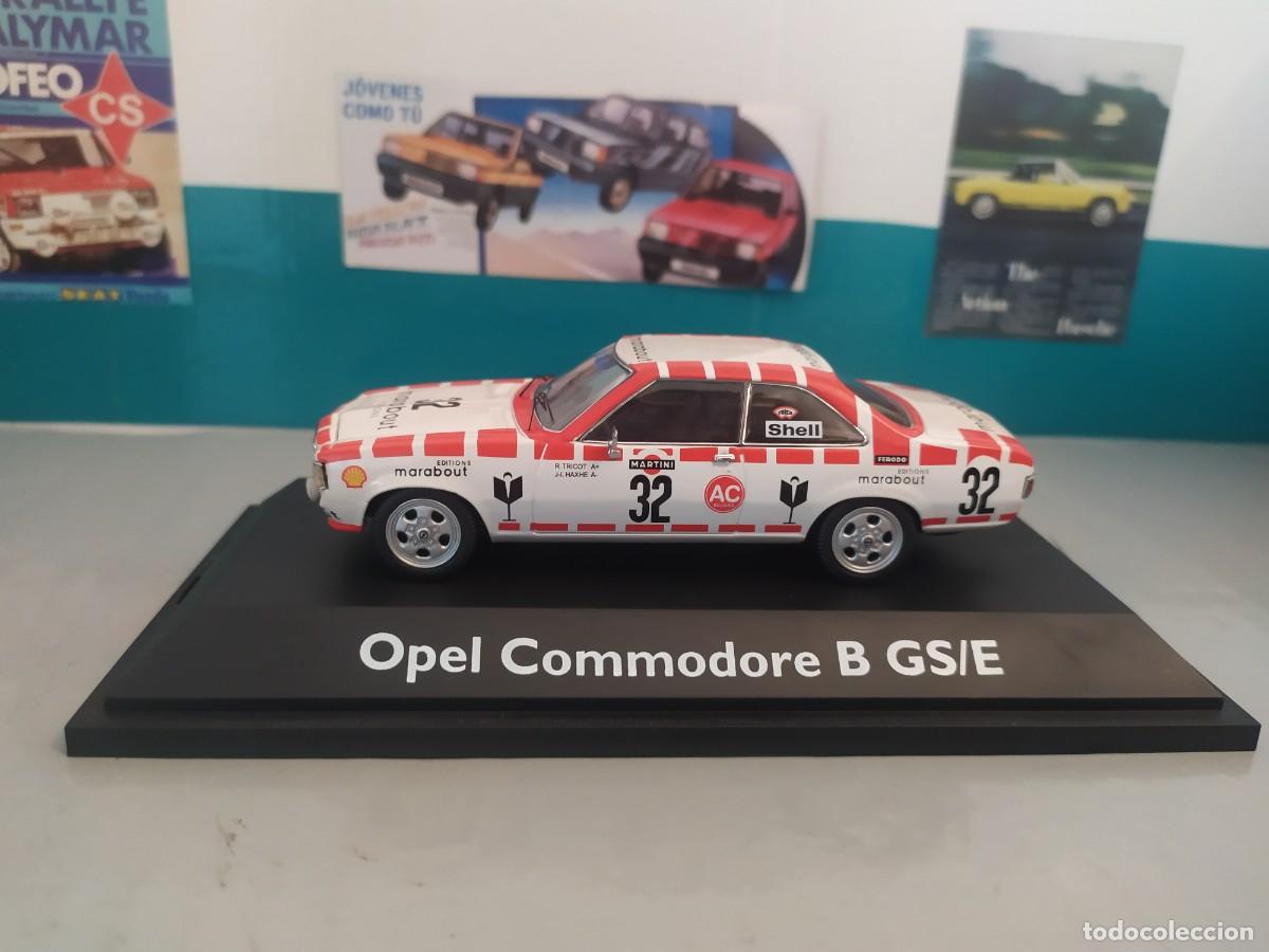 Coches a escala: Opel commodore gs/e etcc 1/43 schuco - Foto 1