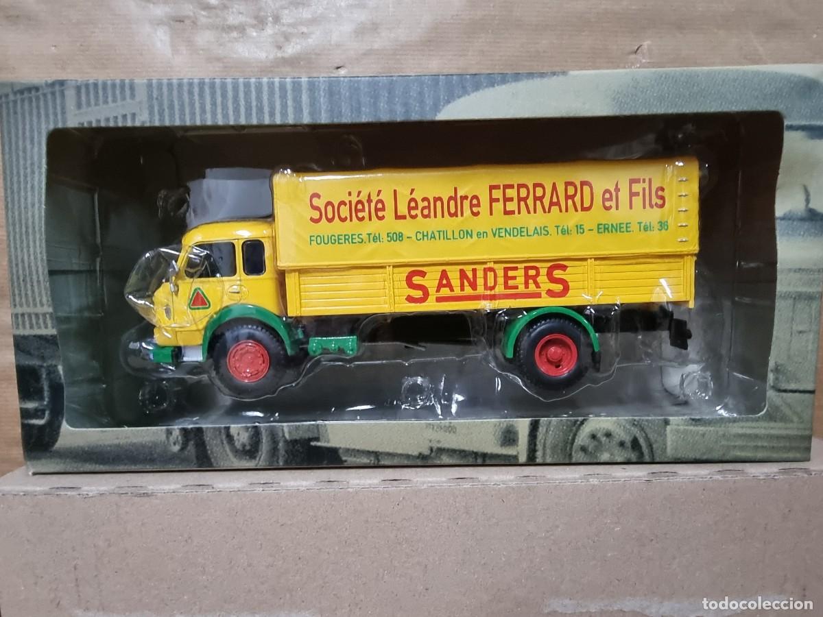 Coches a escala: Caja Saviem JL 21.Camiones de Anta&ntilde;o.Altaya
