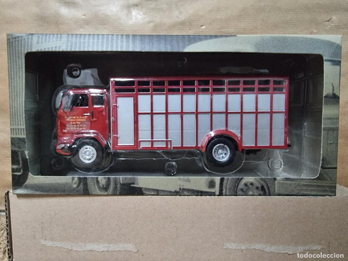 Model Cars: Caja Volvo F-88 Ganadero.Camiones de Anta&ntilde;o.Altaya