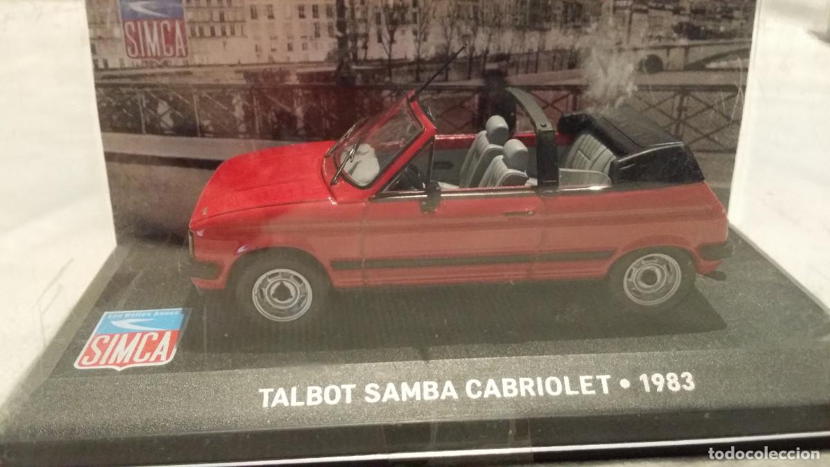 Voitures &agrave; l'&eacute;chelle: TALBOT SAMBA CABRIOLET (1983)