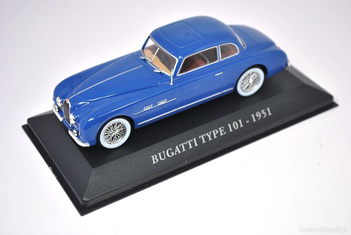 Model Cars: Voiture mod&egrave;le r&eacute;duit collection 1/43&egrave;me Bugatti type 101 de 1951