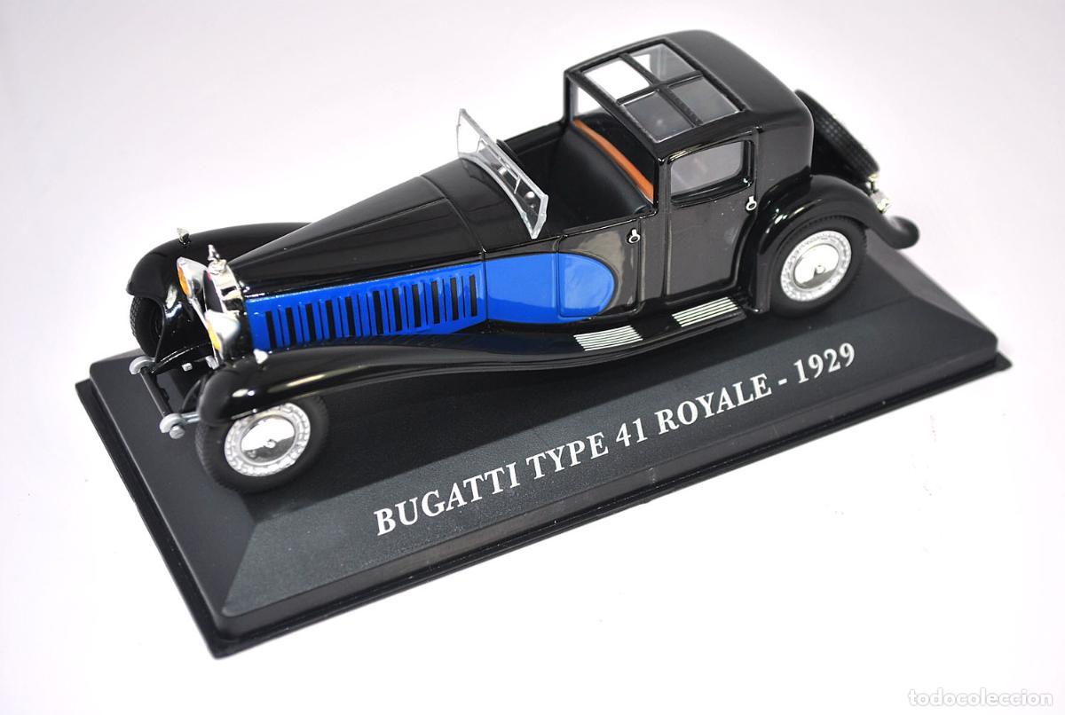 Model Cars: Voiture mod&egrave;le r&eacute;duit collection 1/43&egrave;me Bugatti type 41 Royale de 1929