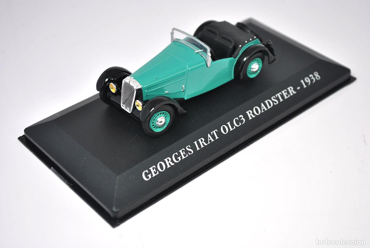 Model Cars: Voiture mod&egrave;le r&eacute;duit collection 1/43&egrave;me Georges Irat OLC3 Roadster de 1938