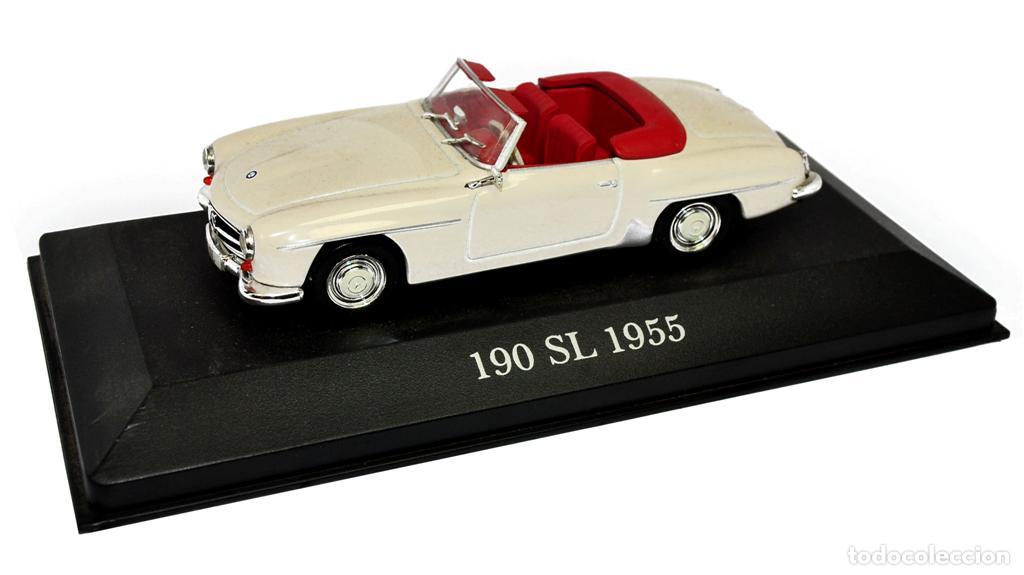 Model Cars: Voiture mod&egrave;le r&eacute;duit collection 1/43&egrave;me Mercedes 190 SL 1955
