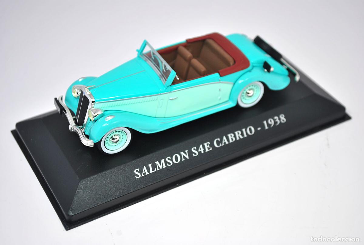 Model Cars: Voiture mod&egrave;le r&eacute;duit collection 1/43&egrave;me Salmson S4E Cabrio de 1938