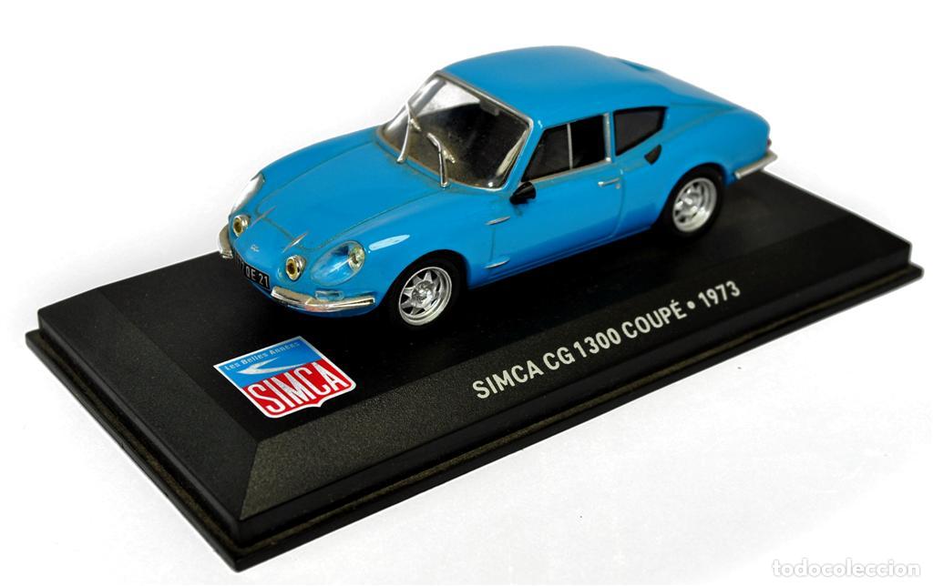 Model Cars: Voiture mod&egrave;le r&eacute;duit collection 1/43&egrave;me Simca CG 1300 coup&eacute; 1973