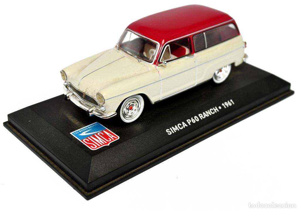 Model Cars: Voiture mod&egrave;le r&eacute;duit collection 1/43&egrave;me Simca P60 Ranch 1961