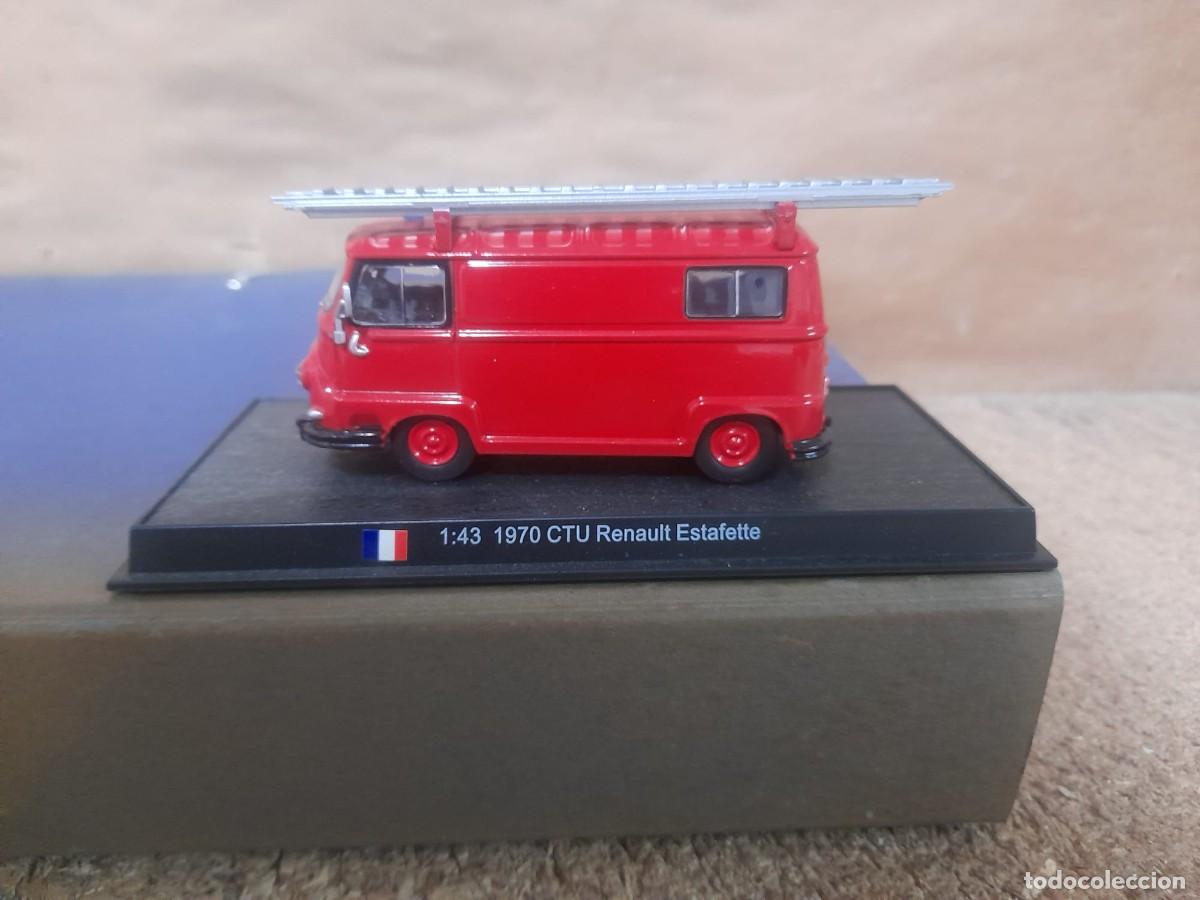 Voitures &agrave; l'&eacute;chelle: 1970 CTU Renault Estafette.Coches de Bomberos del Mundo.Del Prado escala 1/43