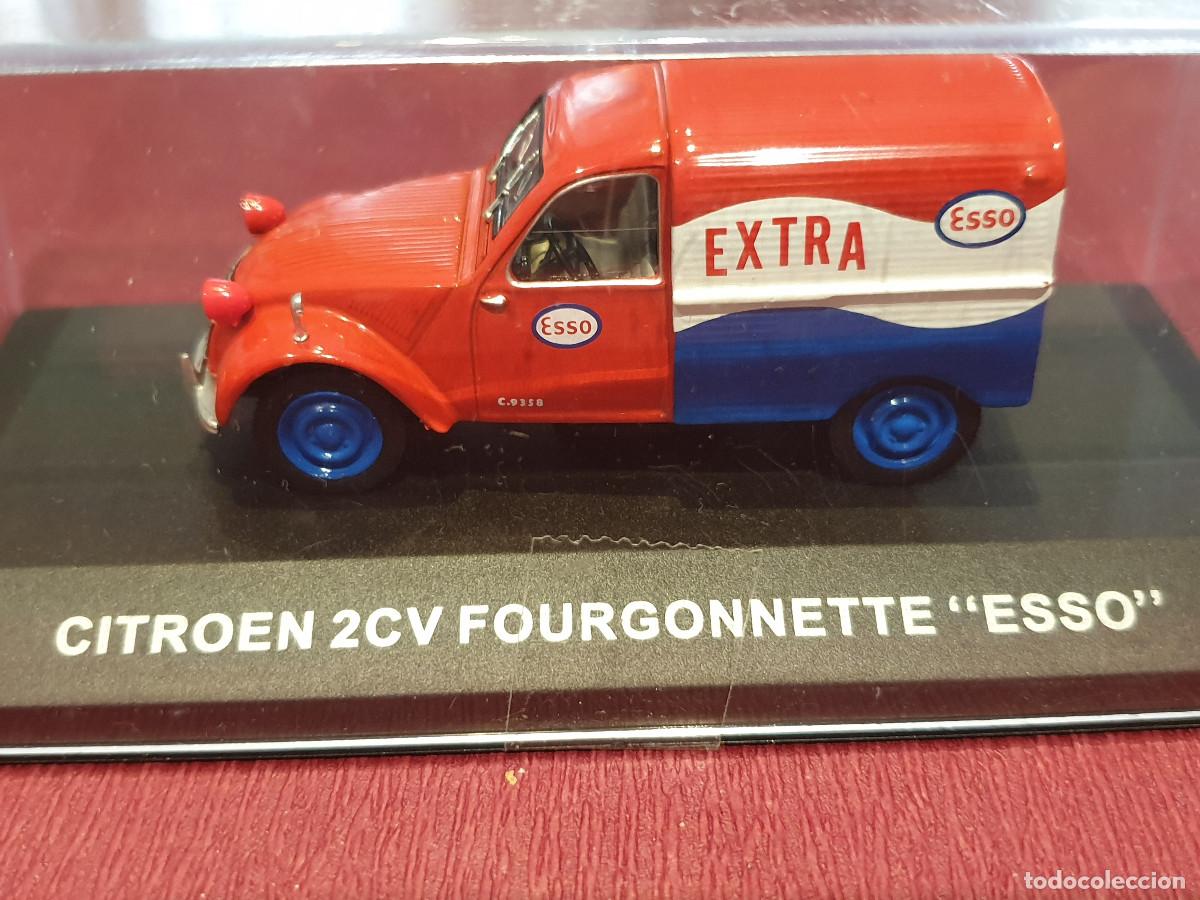 Coches a escala: CITRO&Euml;N 2CV FOURGONNETTE &rdquo;ESSO&rdquo;