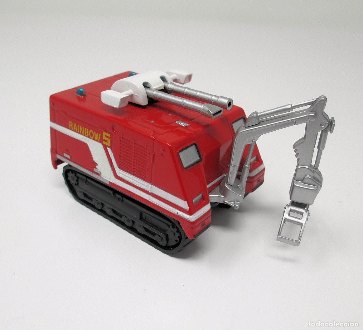 Auto in scala: Cami&oacute;n de Bomberos Rainbow 5 de 1990 - Esc. 1/43 De Del Prado