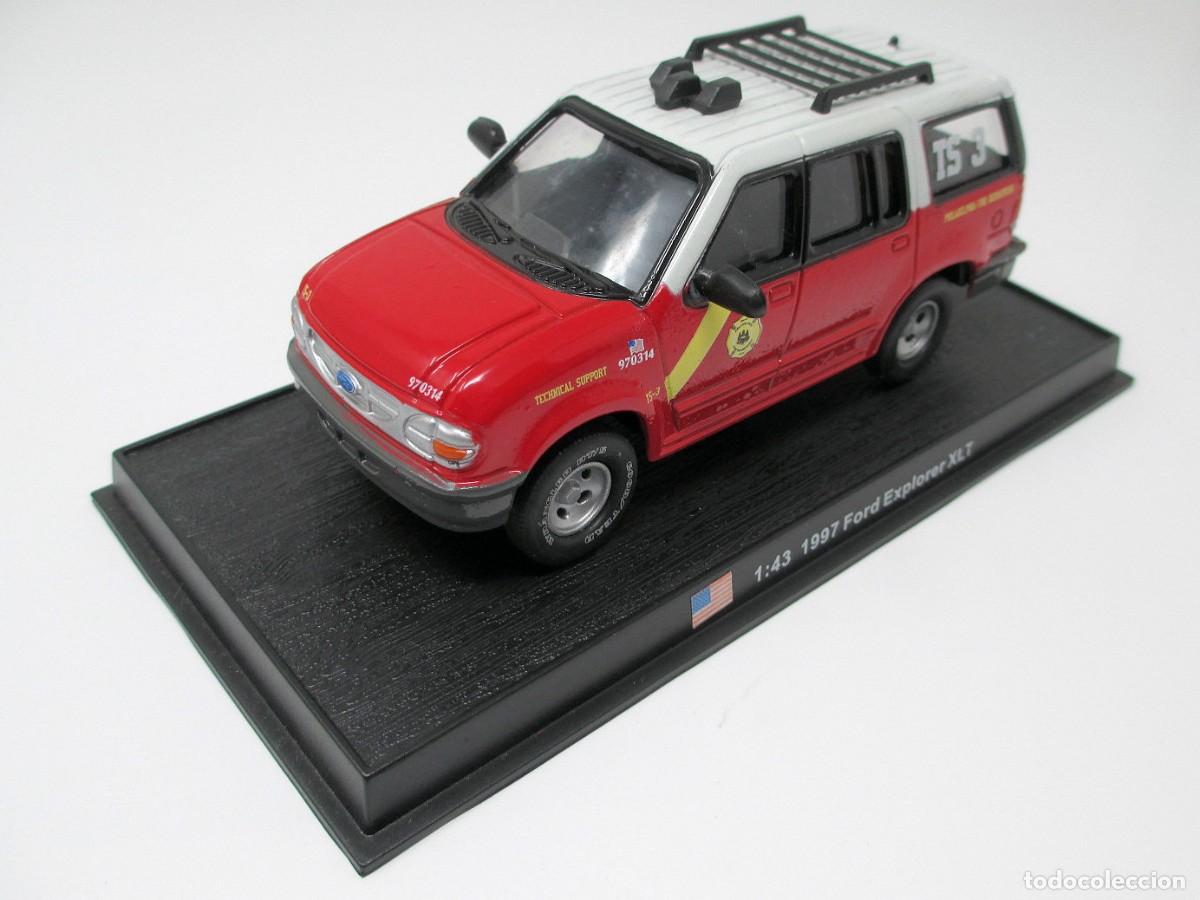 Voitures &agrave; l'&eacute;chelle: Coche de Bomberos Ford Explorer XLT de 1997 - Esc. 1/43 - Del Prado