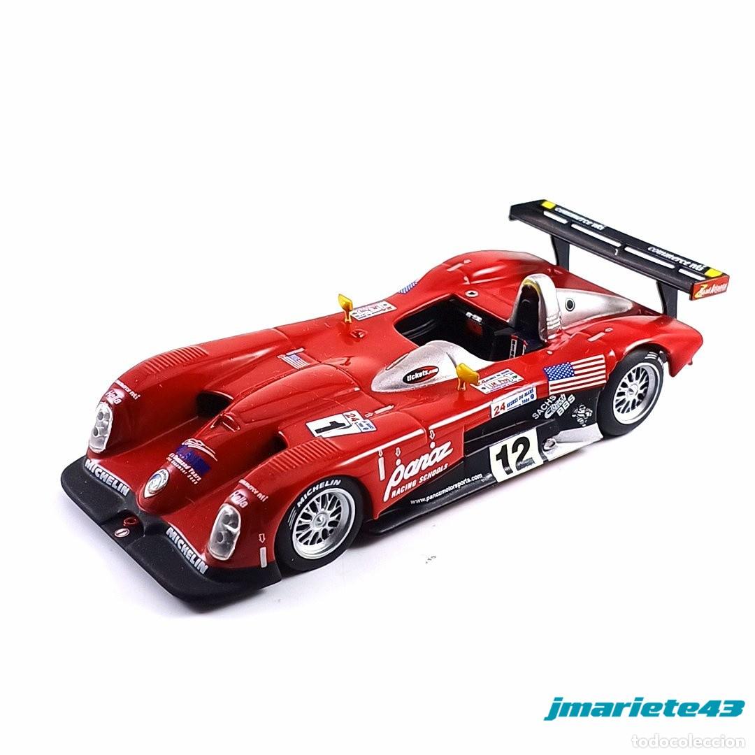 Voitures &agrave; l'&eacute;chelle: Panoz LMP-1 Roadster S Katoh-O`Connell-Raphanel 1:43 24H LeMans 2000