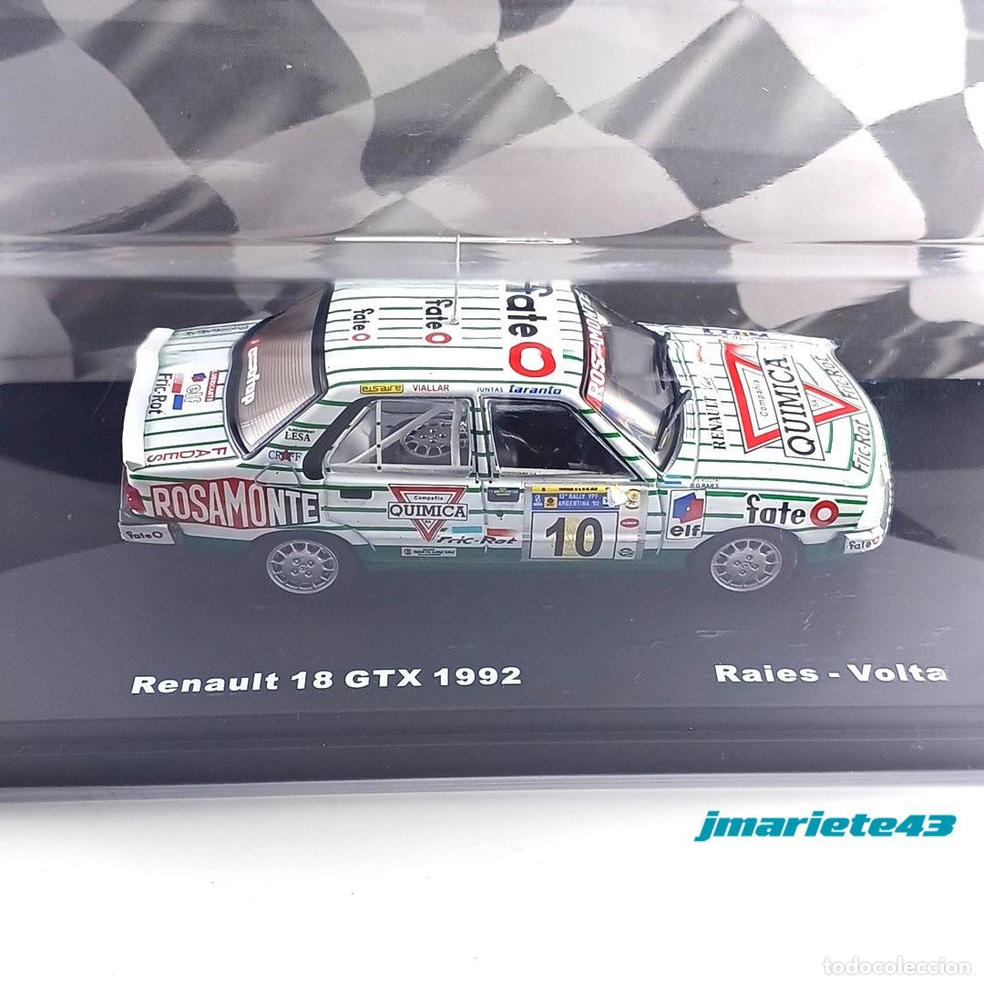 Auto in scala: Renault 18 GTX G. Raies - Volta Rally Argentina 1992 1:43