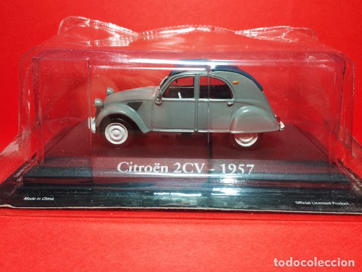 Coches a escala: CITROEN 2 CV DE IXO ALTAYA SALVAT 1,43 NUEVO EN SU CAJA