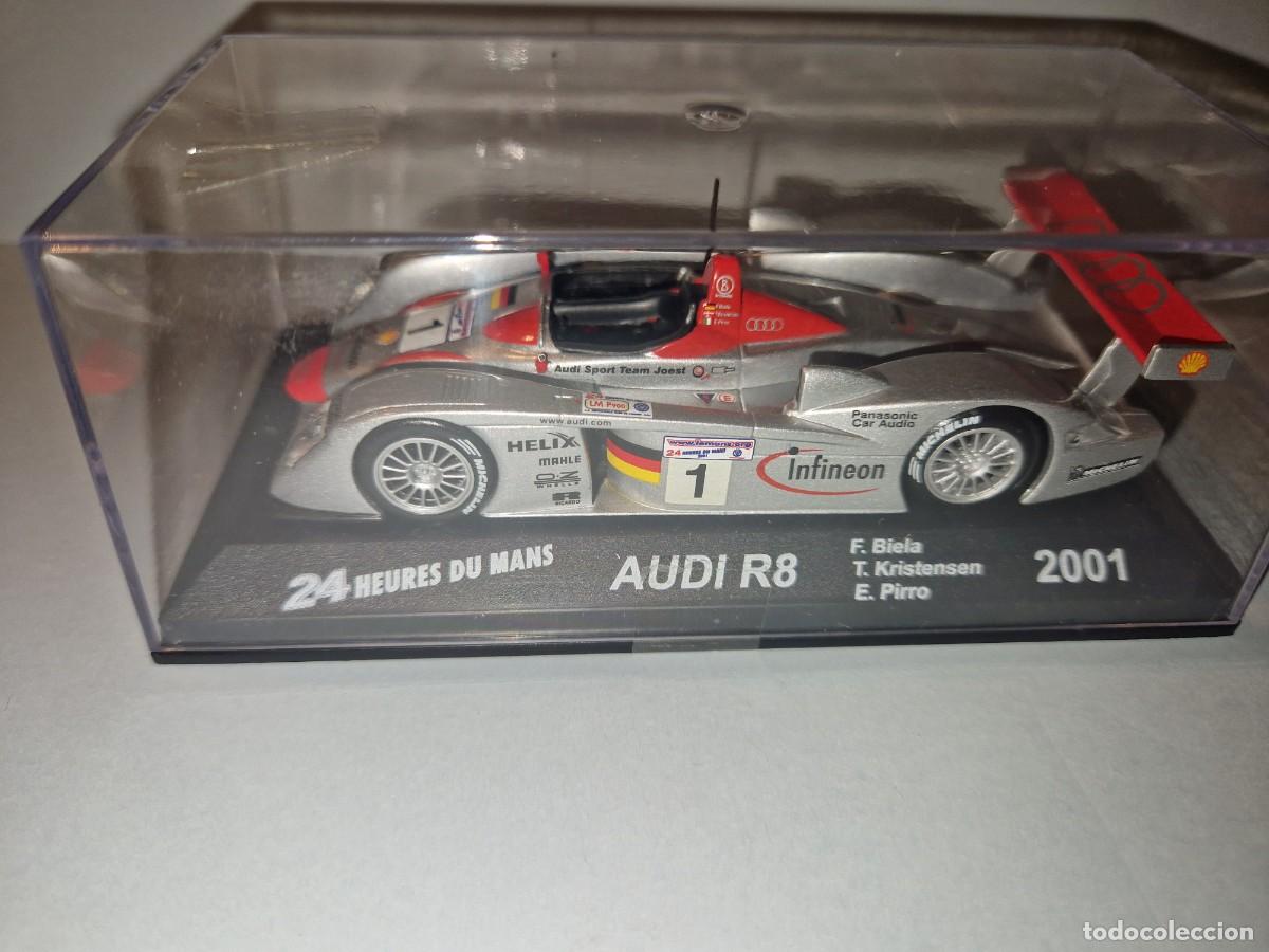Model Cars: coche 24 HORAS DE LE MANS AUDI-R8 2001