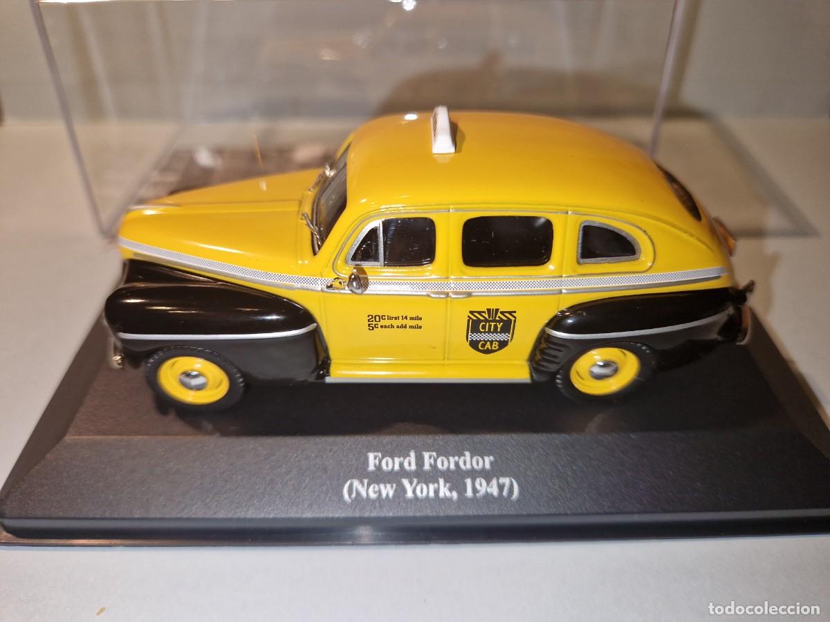 Model Cars: coche FORD FORDOR 1947 TAXI NEW YORK ESC. 1/43