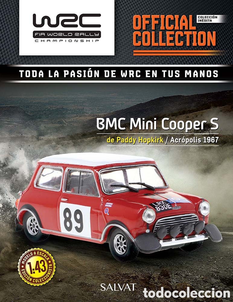 Model Cars: Wrc Rally 1/43. BMC Mini Cooper S