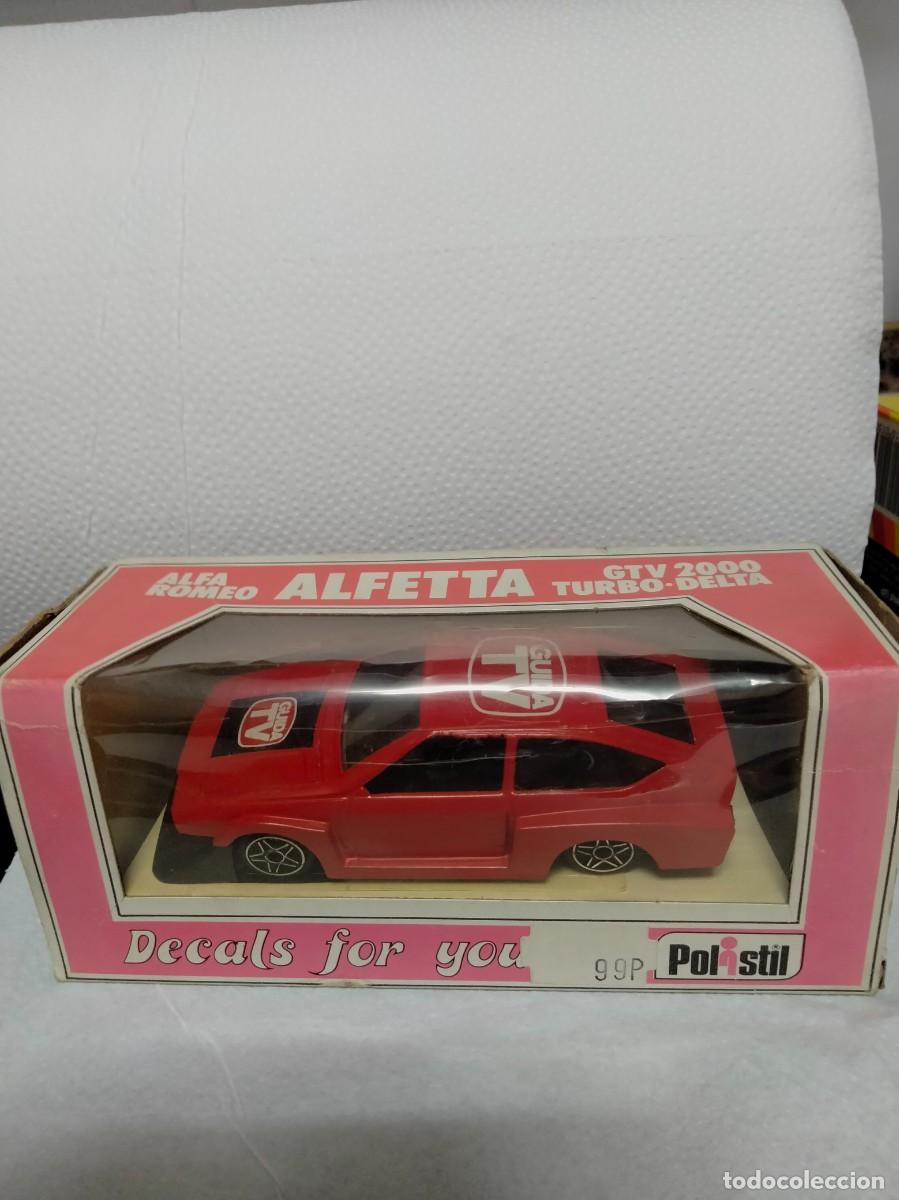 Carros em escala: POLISTIL ALFA ROMEO ALFETTA GTV 2000 TURBO escala 1/41