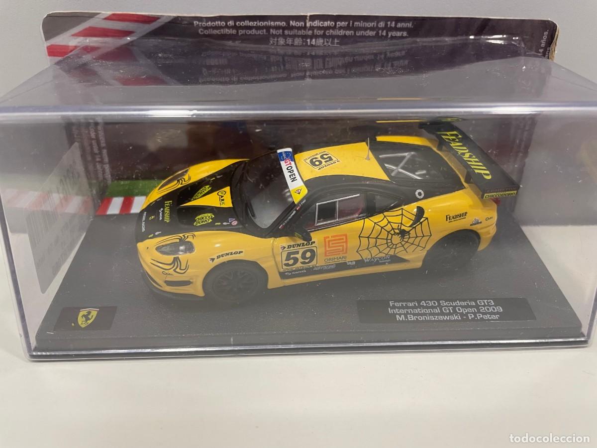 Carros em escala: Coche Ferrari 430 Scuderia GT3 International GT Open 2009. Escala 1/43