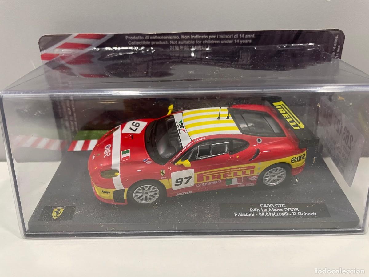 Carros em escala: Coche Ferrari F430 GTC 24H Le Mans 2008. Escala 1/43