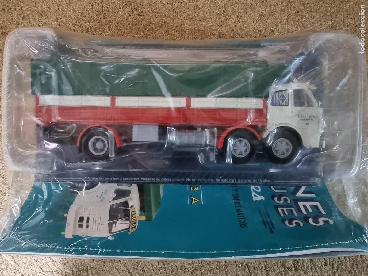 Voitures &agrave; l'&eacute;chelle: Camion Pegaso 1063 A 1968.Camiones y Autobuses.Salvat