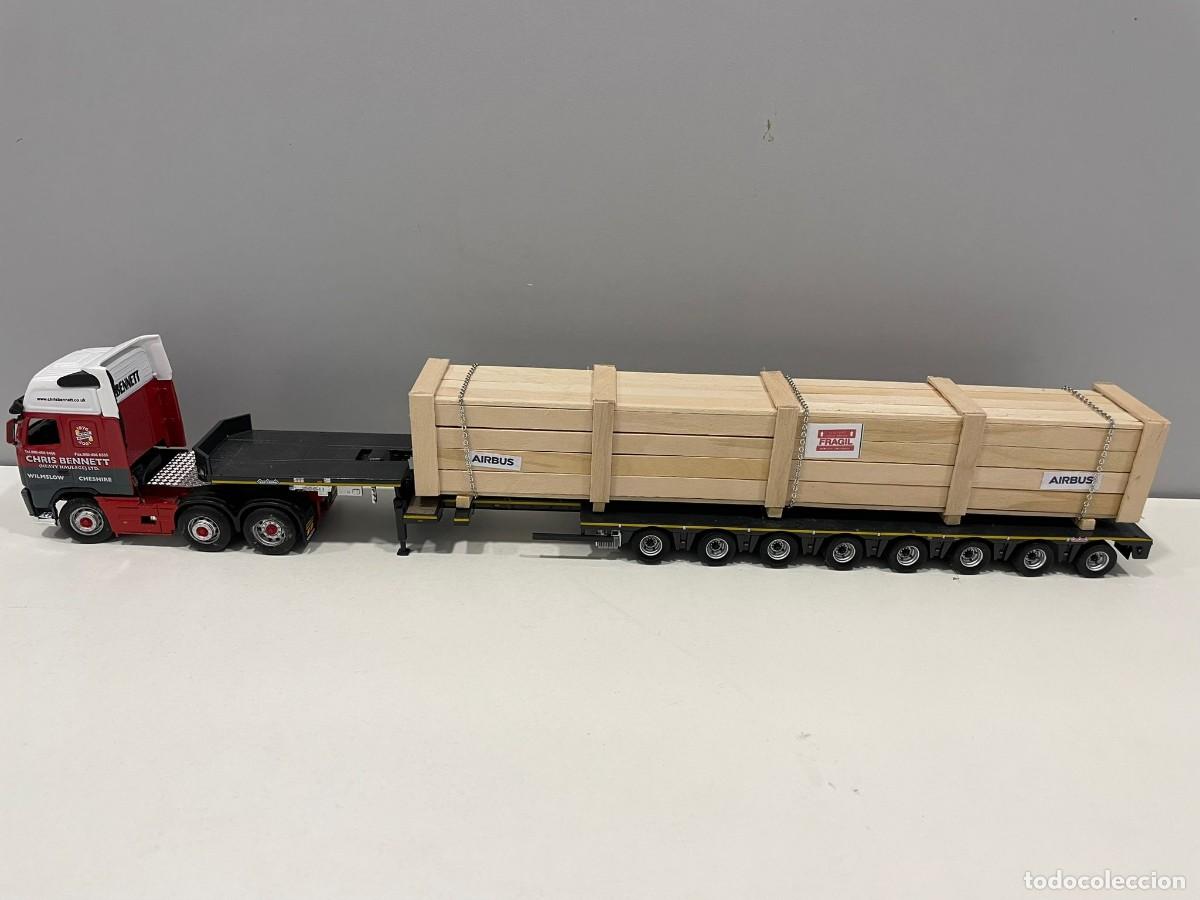 Auto in scala: Carga de madera para camiones escala 1/50