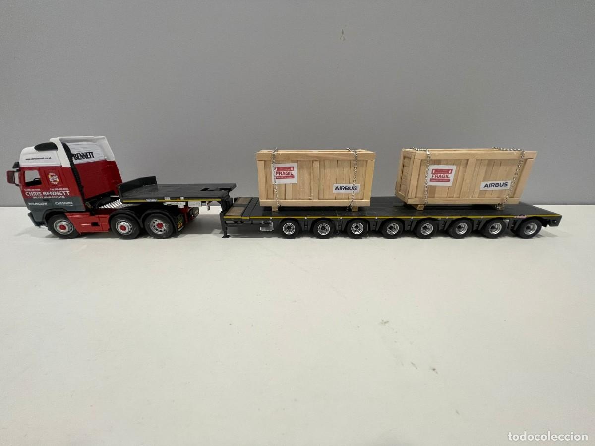 Auto in scala: Carga de madera para camiones escala 1/50