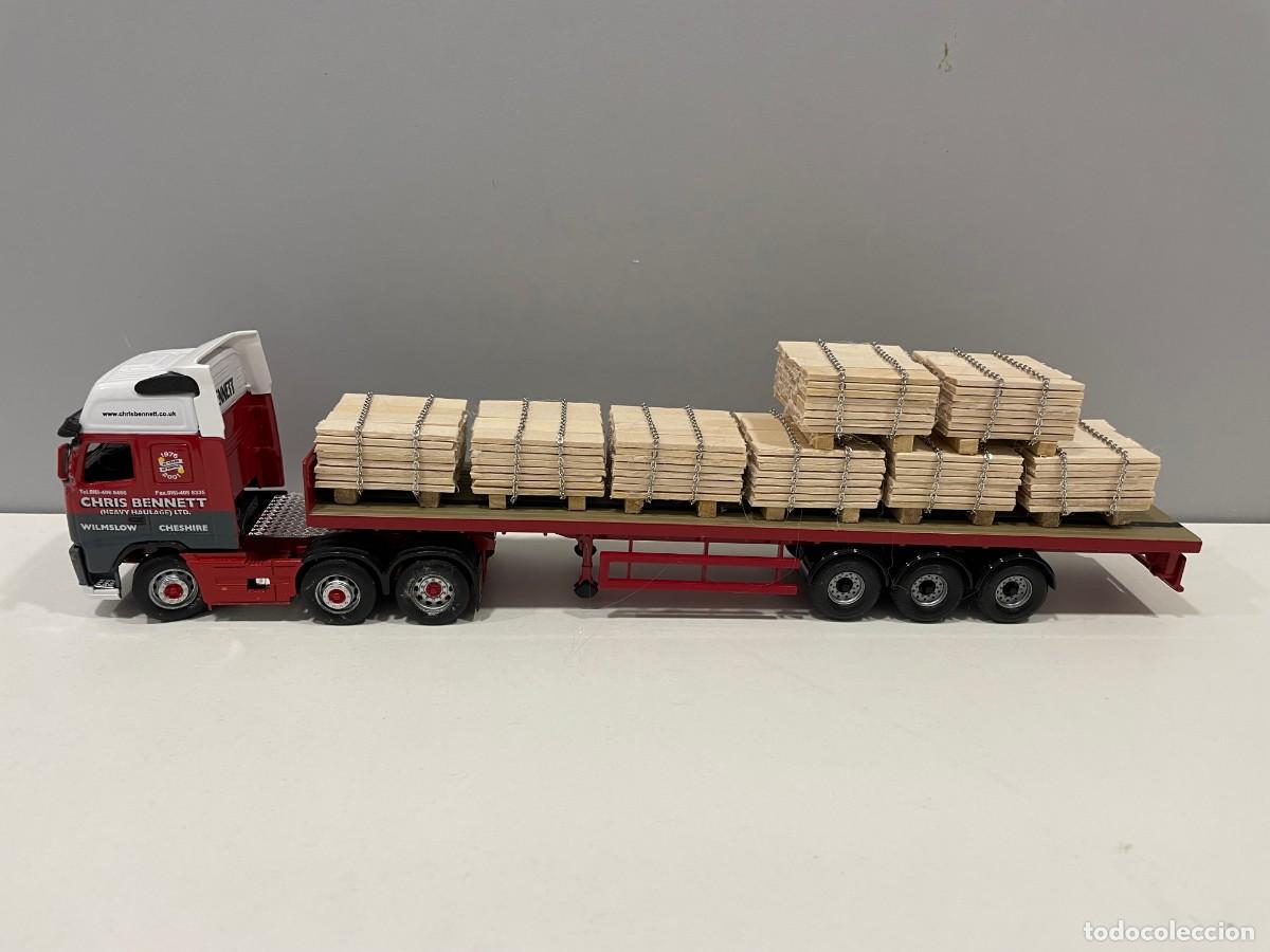 Auto in scala: Carga de madera para camiones escala 1/43- 1/50 (8 cargas)