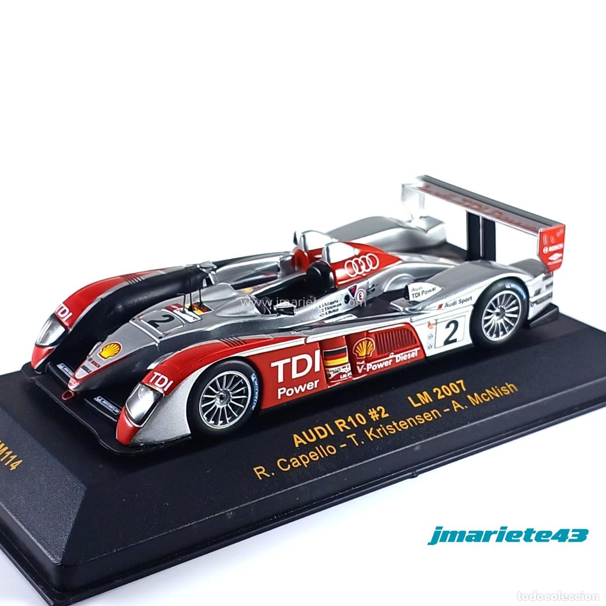 Model Cars: Audi R10 #2 R. Capello - T. Kristensen - A. McNish Le Mans 2007 1:43 IXO