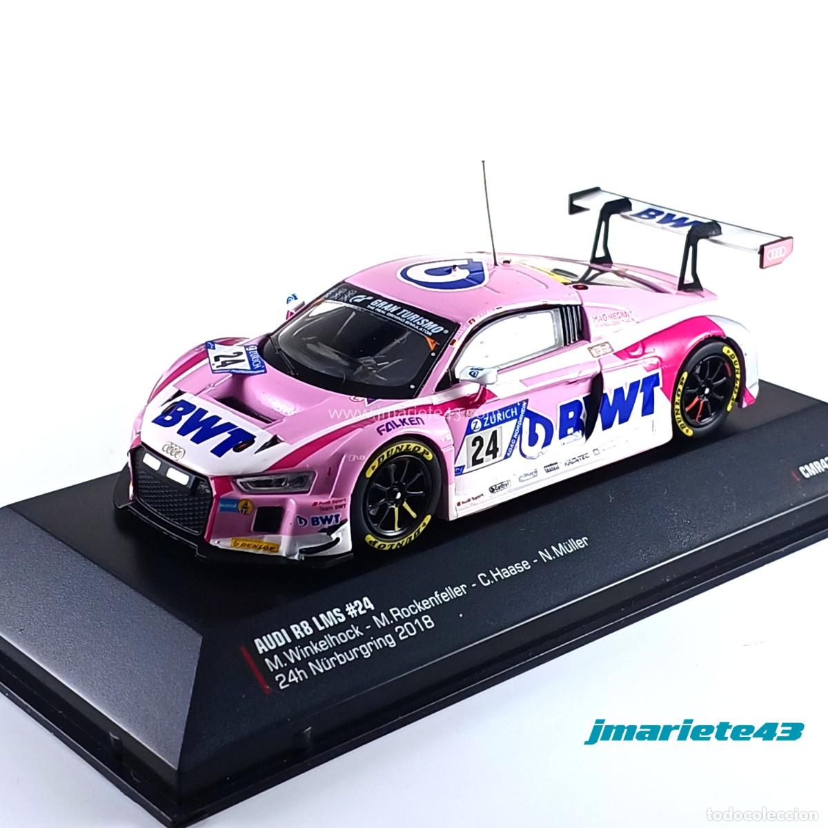 Model Cars: Audi R8 LMS #24 Winkelhock - Rockenfeller - Haase - M&uuml;ller N&uuml;rburgring 2018 1:43 IXO