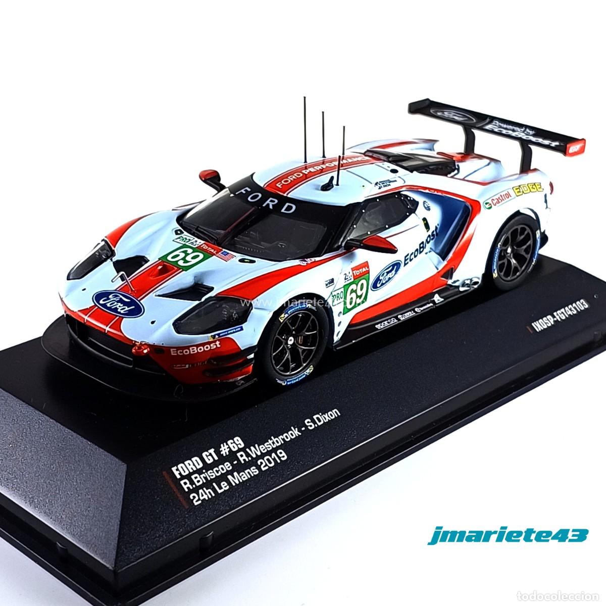 Auto in scala: Ford GT #69 R. Briscoe - R. Westbrook - S. Dixon Le Mans 2019 1:43 IXO