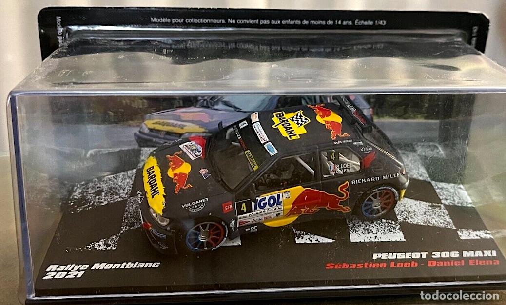 Modellino Auto Solido 1/18 Peugeot 306 Maxi Rally du Mont Blanc 2021 #4 Modellino Auto Solido 1/18 Peugeot 306 Maxi Rally du Mont Blanc 2021 #4