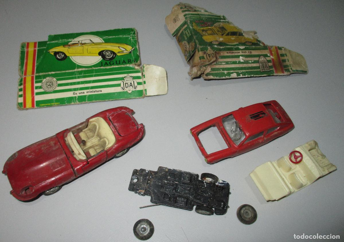 Coches a escala: Desguace coches JOAL 1/43 JAGUAR E, SEAT 850 COUP&Eacute;