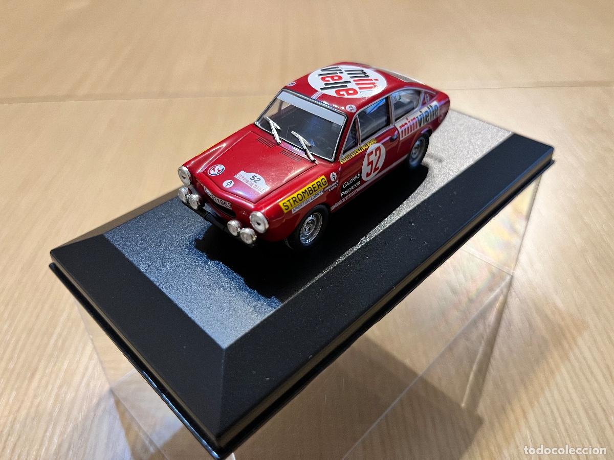 Voitures &agrave; l'&eacute;chelle: SEAT 850 COUPE &rdquo;CORRECAMINOS&rdquo; RALLYE COSTA DEL SOL 1969 R.ANTOLIN 1:43 ALTAYA Cristinomodels