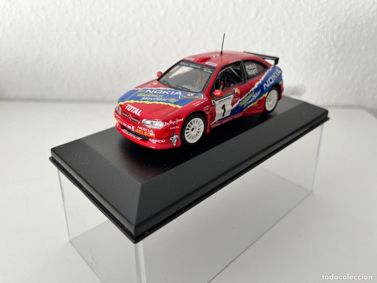 Coches a escala: CITROEN XSARA KIT CAR RALLYE P.ASTURIAS 2000 PURAS-MARTI 1:43 TRANS KIT Cristinomodels