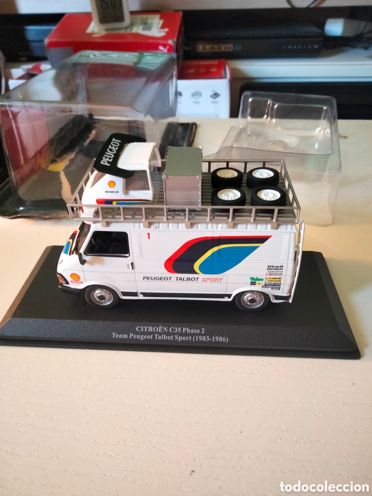 Coches a escala: Diecast 1/43 altaya Citro&euml;n C35 fase 2. Furgoneta de asistencia 1983-1986