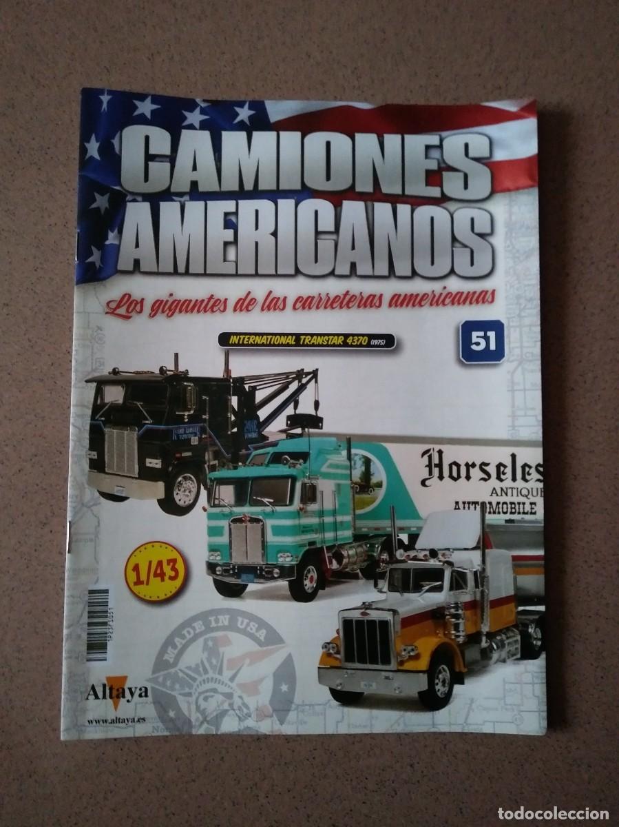 Auto in scala: Fasc&iacute;culo 51 INTERNATIONAL TRANSTAR 4370 (1975) Camiones Americanos Altaya Nuevo