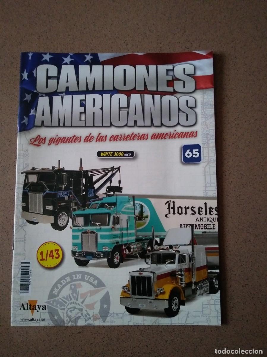 Carros em escala: Fasc&iacute;culo 65 WHITE 3000 (1950) Camiones Americanos Altaya Nuevo