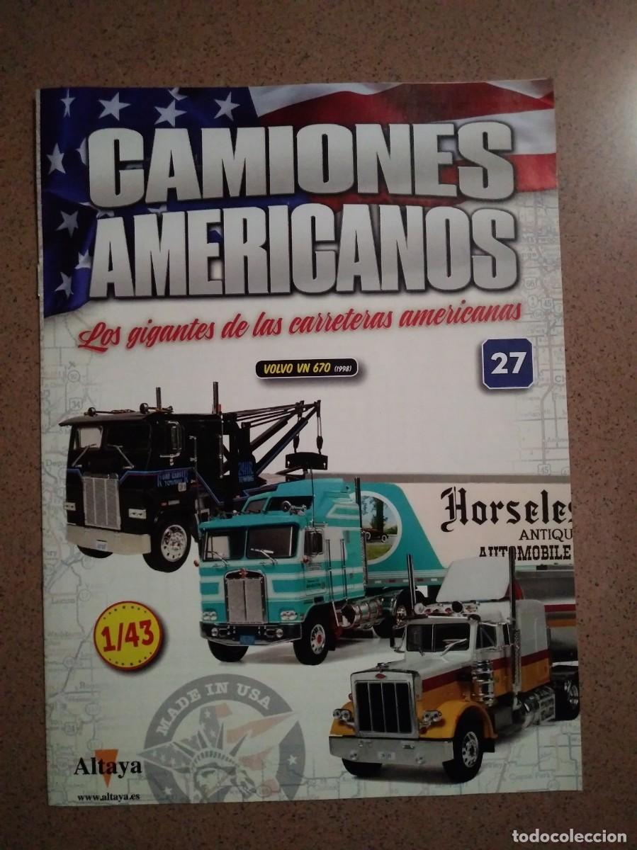 Auto in scala: Fasc&iacute;culo 27 Volvo VN 670 (1998) Camiones Americanos Altaya Nuevo