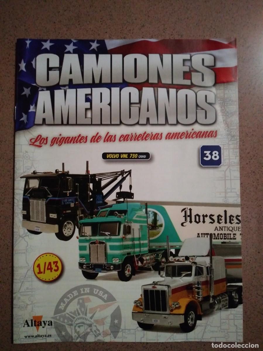 Coches a escala: Fasc&iacute;culo 38 VOLVO VNL 730 (2010) Camiones Americanos Altaya Nuevo