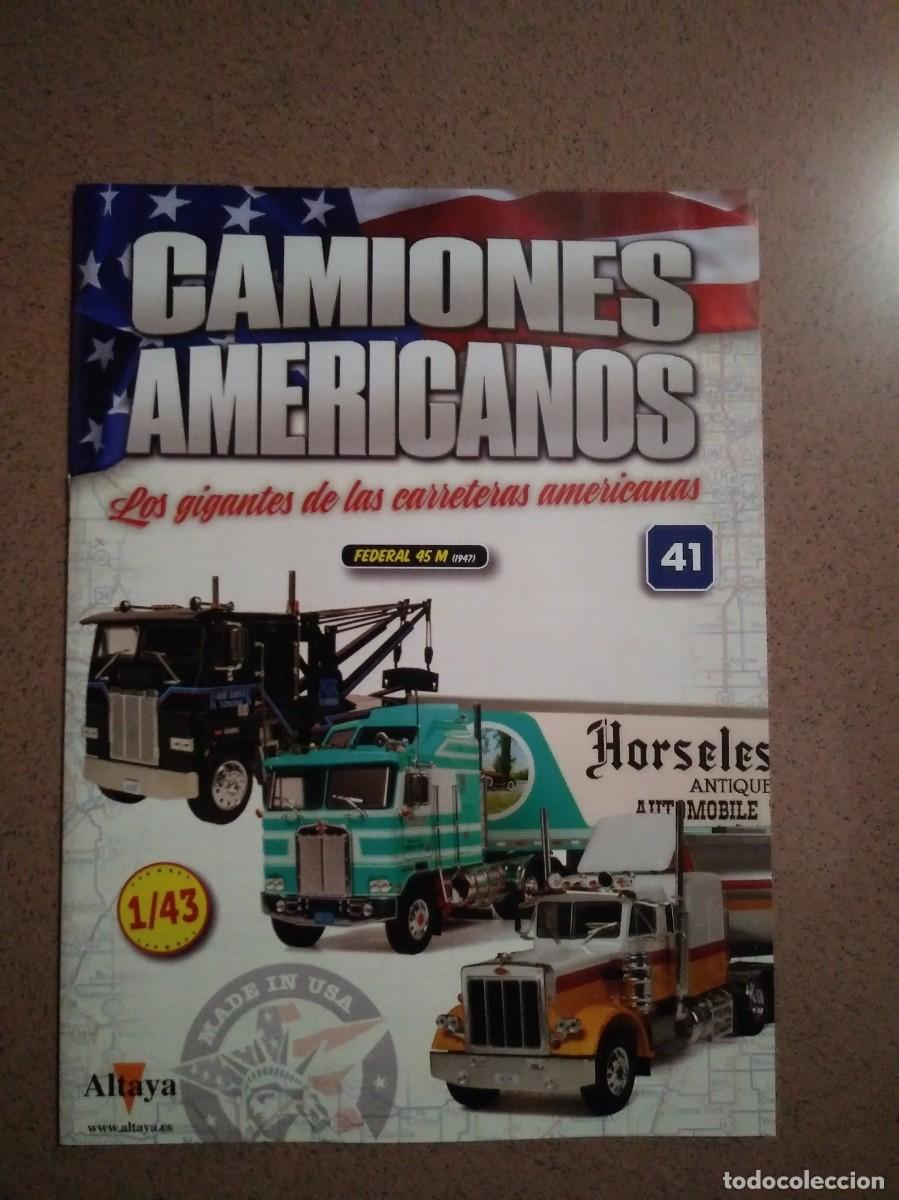 Auto in scala: Fasc&iacute;culo 41 FEDERAL 45 M (1947) Camiones Americanos Altaya Nuevo