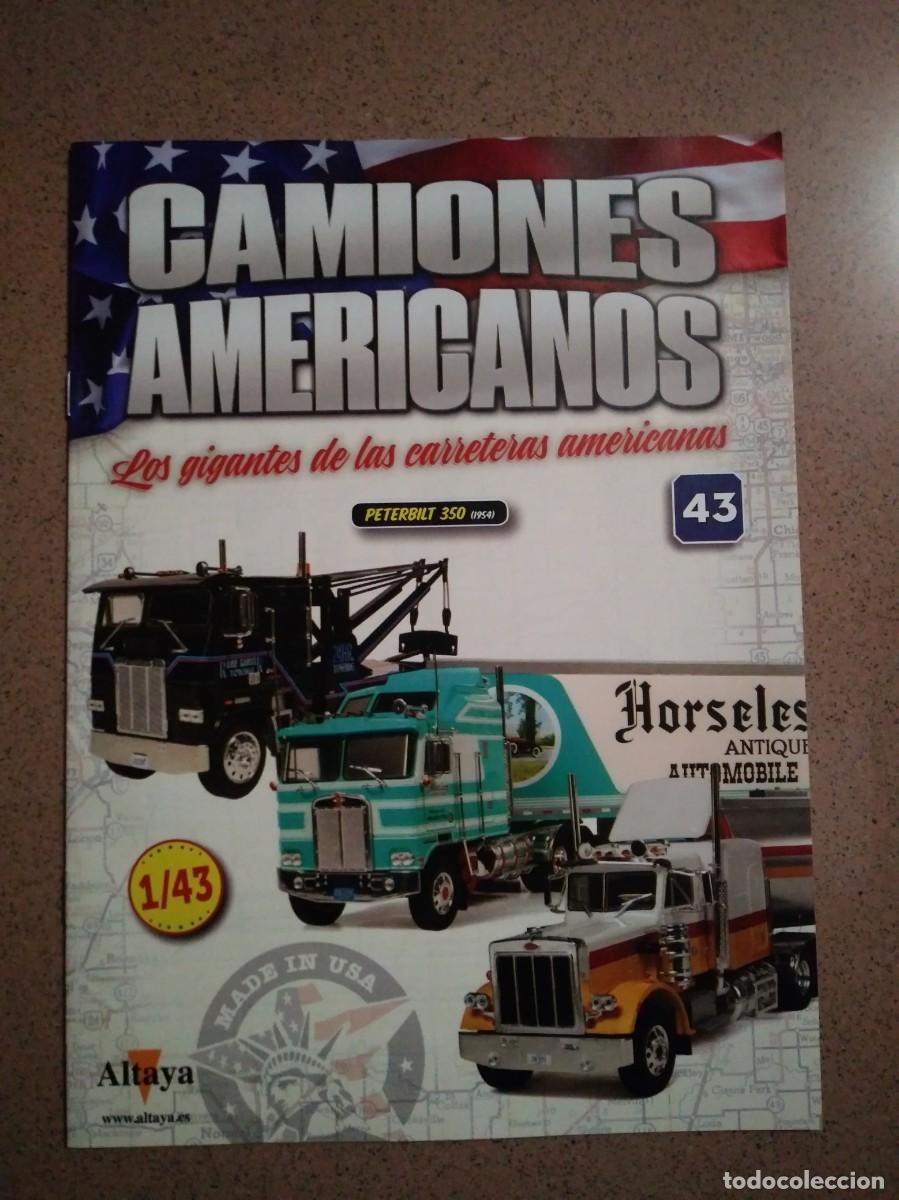 Coches a escala: Fasc&iacute;culo 43 PETERBILT 350 (1954) Camiones Americanos Altaya Nuevo