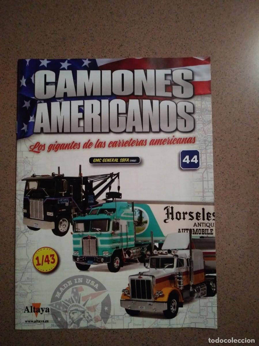Auto in scala: Fasc&iacute;culo 44 GMC GENERAL SBFA (1988) Camiones Americanos Altaya Nuevo