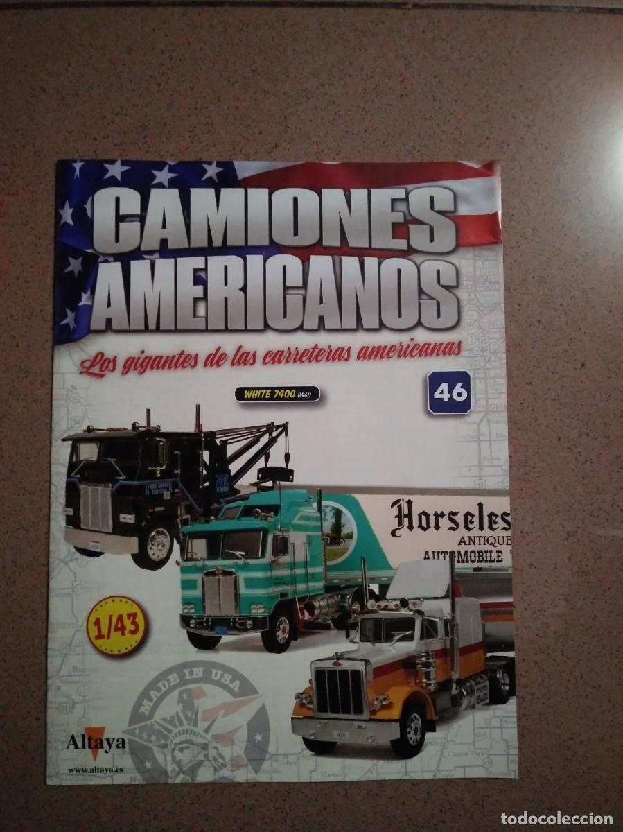 Coches a escala: Fasc&iacute;culo 46 WHITE 7400 (1961) Camiones Americanos Altaya Nuevo