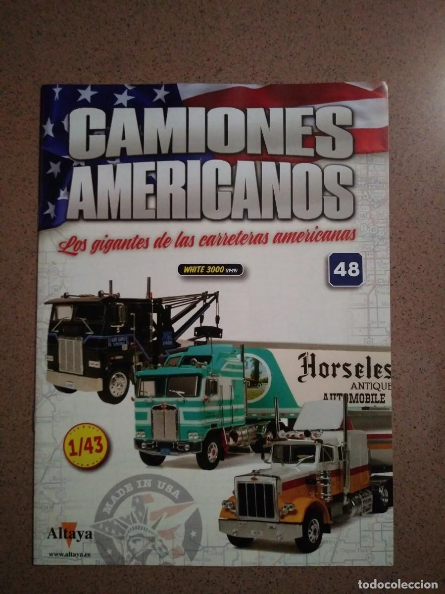 Coches a escala: Fasc&iacute;culo 48 WHITE 3000 (1949) Camiones Americanos Altaya Nuevo